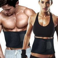 【cw】 Sauna Waist Trainer Sweat Burn Shaperwear Adjustable Fajas ！