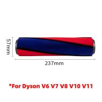 แท่งแปรงหัวลูกกลิ้งอ่อนสำหรับ Dyson V6 V7 V8 V10 V11 V8ที่บางเฉียบ V10ตรวจจับ V15ที่บางเฉียบเครื่องดูดฝุ่นอุปกรณ์เสริมที่ตรวจจับชิ้นส่วนเครื่องดูดฝุ่นที่บางเฉียบ