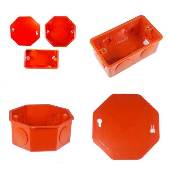 Heavy duty pvc orange Junction box Utility box Junction box cover for electrical Lazada PH