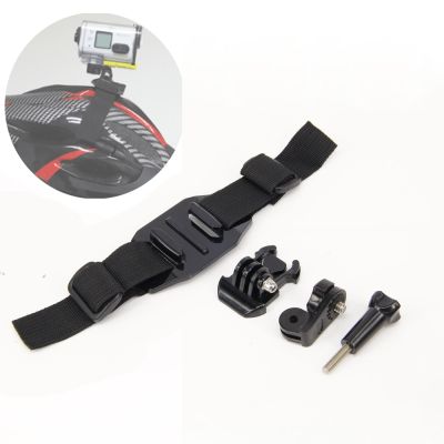 Cycling Helmet Strap Mount Kit With Quick Release Buckle For Sony Action Cam HDR-AS100V AS300V 200V FDR-X3000V X1000 Accessories