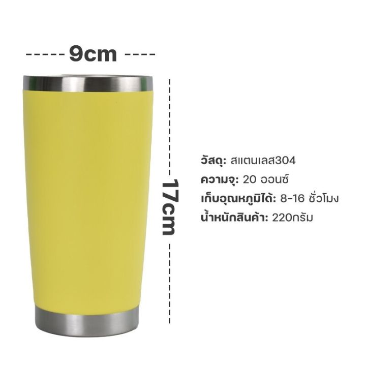 แก้ว-20oz-แก้วเก็บความเย็น-แก้วเก็บความร้อน-แก้วเยติ-แก้วน้ำเก็บความเย็น-แก้วน้ำ-เก็บความ้เย็นได้ดี-แก้วสแตนเลส
