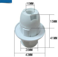 Lampholer สกรูฐาน E14แบบคลิปแบนยึดขั้วหลอดไฟเกลียว E14ตู้นิทรรศการ E14ฐานเกลียว E14สกรูโคมไฟ