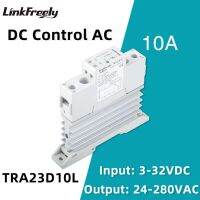 แผงระบายความร้อน1เฟสโซลิดสเตทรีเลย์ดิน SSR DC เป็นไฟฟ้ากระแสสลับ5V 12V อินพุต24VDC 220V 250V AC เอาท์พุท PLC รีเลย์โมดูลสวิตซ์  จ่ายไฟ