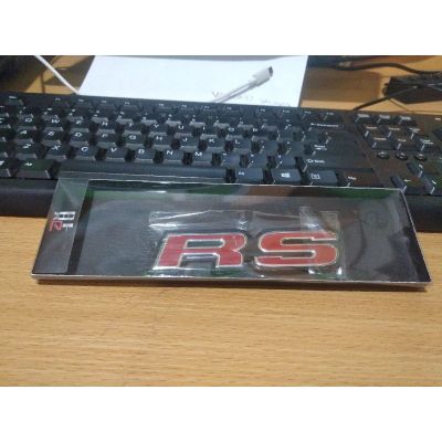 Rs Emblem Logo RS model OEM premium Quality