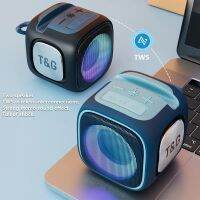 ?Gratis Ongkir + ปลาค็อด?Caixa De Som ลำโพงบลูทูธแบบพกพา,คอลัมน์ขนาดเล็กกลางแจ้งวิทยุเอฟเอ็ม TF เสียงซับวูฟเฟอร์ไร้สาย TG359นำซาวด์บ็อกซ์ Type-C พอร์ต
