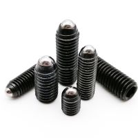 1/5/10/20pcs M3 M4 M5 M6 M8 M10 M12 M16 Grade 12.9 steel Hex Hexagon Socket Allen Spring Ball Plunger Set Screw Grub Point Bolt Fasteners