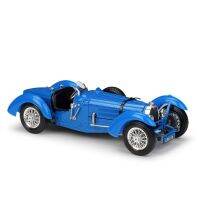 Bburago โมเดลรถโลหะผสมรถคลาสสิก1934รุ่น Bburago รุ่น Bugatti Type 59ของที่ระลึกแบบคงที่แบบหล่อขึ้นรูปแบบ1:18สำหรับงานอดิเรกการแสดงของสะสมของขวัญ