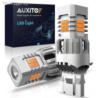 【CW】❉  AUXITO 2Pcs T20 No Hyper Flash W21W WY21W 7440 7440NA Car Turn Bulbs Error Lamp 12V