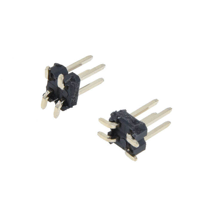 Pcs Mm Pitch Double Row Pin Smd Smt Male Pin P Header Strip