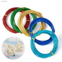 ♦ 5m Multicolor Aluminum Wire 1/1.5/2mm Diameter Soft Metal Wire For DIY Necklace Jewelry Findings Hand Making Craft Supplies