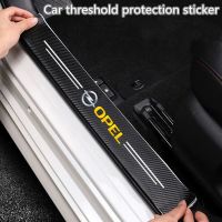 【CW】 Carbon Car Sticker Protector Strip Door Sill Film opel insignia astra j h g corsa d zafira b