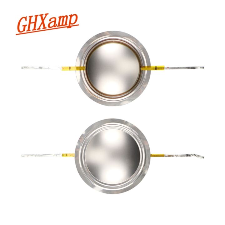 ghxamp-35-5mm-tweeter-voice-coil-35-core-treble-voice-coil-8ohm-round-copper-winding-titanium-diaphragm-for-stage-speakers-2pcs