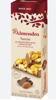 Almendro Turrón Chocolate with almonds - รส Almond Crocanti - นำเข้าจากยุโรป น้ำหนัก. 75g BBF 31/12/23