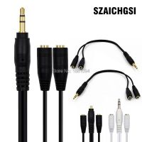 SZAICHGSI Audio Conversion Cable 3.5mm Male To Female Headphone Jack Splitter Audio Adapter Cable wholesale 100pcs/lot Headphones Accessories