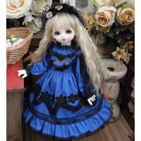 Modiker Classic Maid Outfit Apron Dress for 16 14 BJD Dolls - (Black + White) No Doll