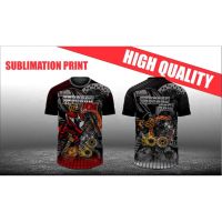 2023 Customized Fashion Sublimation T-SHIRT , Full Print, Thailook Design, Thailand Design, 150,TAKBONG POGI RED，Contact the seller for personalized customization