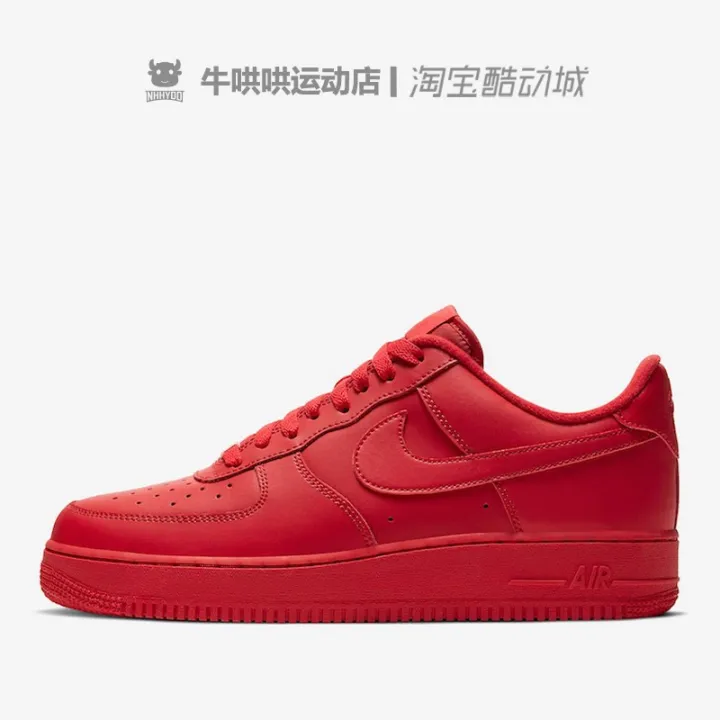 Nike Air Force 1 Low AF1 Triple Red Red SneakersCW6999600 | Lazada PH