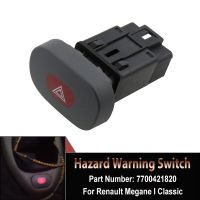 Car Accessories For Renault Clio II 8P Hight Quality Electrical Hazard Warning Switch OEM# 8P 7700421820 Push Button