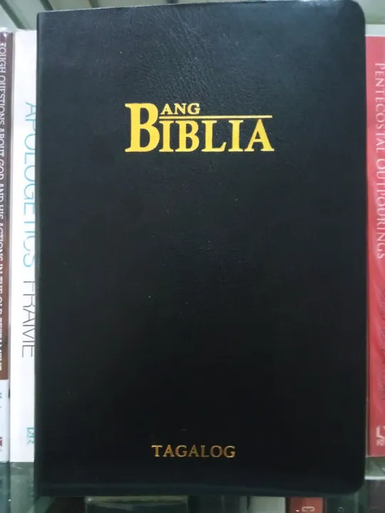 King James Version Bible ( Tagalog ) - Leather Flex & Gold Edge ...