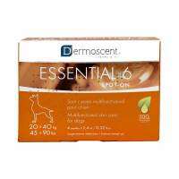 Dermoscent Essential 6 spot on dog 20-40kg ยาหยอด บำรุงผิว เส้นขน 4 pipettes of 2.4ml