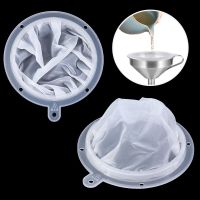 13/15CM 100-450 Mesh Nylon Filter Stainless Steel Funnel And Fruit Milk Traditional Chinese Medicine Oil White Wine Boiled Water