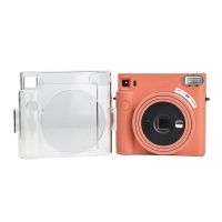 ส่งฟรี &amp;lt;&amp;gt; เคสใสคริสตอล SQ1 Fuji Instax Square1 แถมสายคล้องคอ สายรุ้ง เคสSQ1 Camera Cases, Covers and Bags