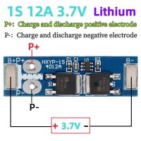 BMS 1S 16A 12A 24A ไฟฟ้า LiFePO4 3.7V แบตเตอรี่ลิเธียมแผ่นป้องกัน18650แรงดันไฟฟ้าในการชาร์จ4.2โวลต์/Short Circui ป้องกันการชาร์จมากเกินไป