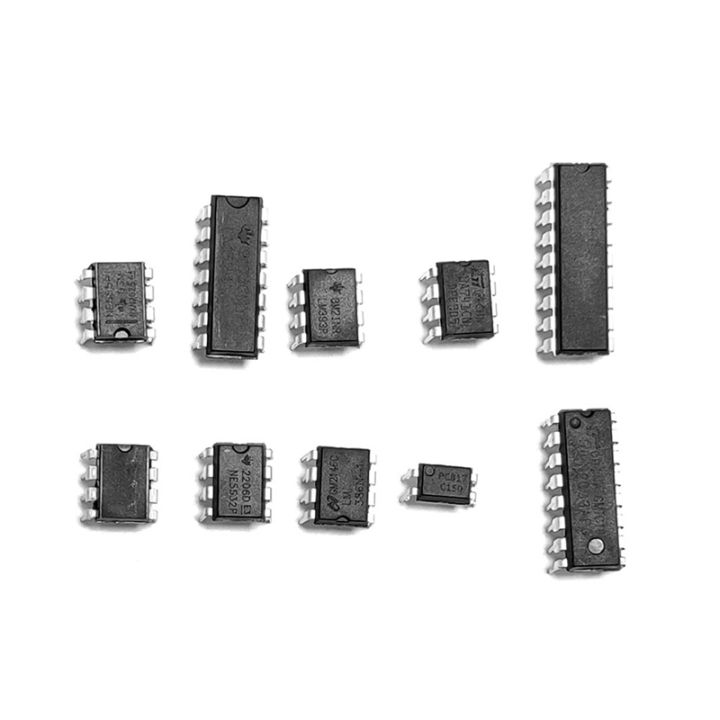 85pcs-10-specifications-ic-ne555-lm324-integrated-circuit-chip-kit