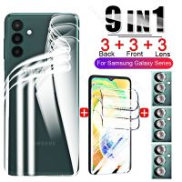 9IN1 Water Gel Film for Samsung Galaxy A04s Screen Protector Back Hydrogel Film Lens Glass for Samsung A04s A04e A03s A52s A21s