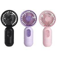 Mini Portable Fan , Cute Handheld Fan Small Personal Fan with 3 Speeds and USB Rechargeable