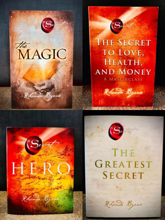 The Secret books by - Rhonda Byrne ( The Magic,, The Secret to Love ...