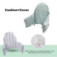 Polyester Cotton Baby Dining Chair Cushion Cover and Inflatable Cushion Children Infant High Chair Seat Accessories Back Pillows