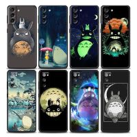 [ขายร้อน]NIQUXIน่ารัก Totoro Ghibli Miyazaki อะนิเมะสำหรับ Samsung Galaxy S7 S8 S9 S10e S21 S20 Fe Plus 5G ซิลิโคนนุ่ม