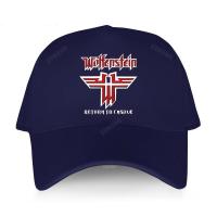 Dad hat outdoor summer Baseball Caps Rare!! Wolfenstein Logo Famous Video adjustable hip hop hat snapback