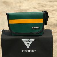 Fighter กระเป๋าสะพายข้าง[พร้อมส่ง]เขียว-เหลือง