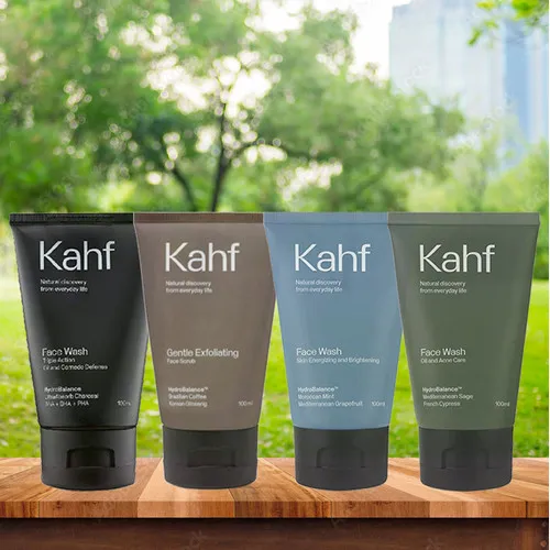 Kahf Facial Wash Men - 4 Varian - Oil Acne - Triple Action - Gentle ...