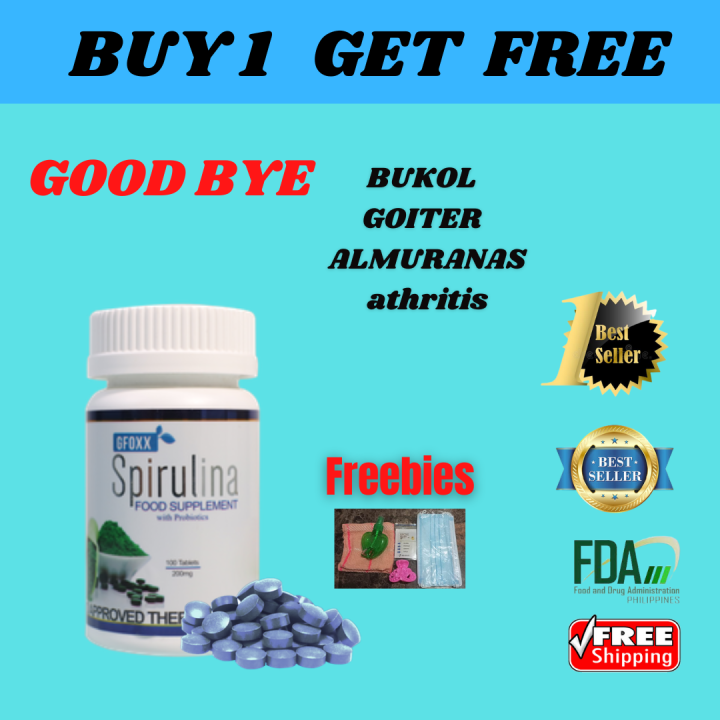 SPIRULINA PROBIOTIC (100 Tablets) Lazada PH