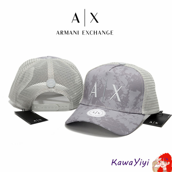 armani-ชุดหมวกเบสบอลผู้หญิงและผู้ชายระบายอากาศสบายการออกแบบเทนนิสกอล์ฟหมวกกีฬากลางแจ้งหมวกบังแดด