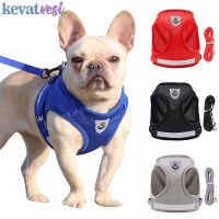 【FCL】❃✙ Dog Harness with 1.2M Rope Reflective Breathable for Dogs and Cats Outdoor Walking Chest
