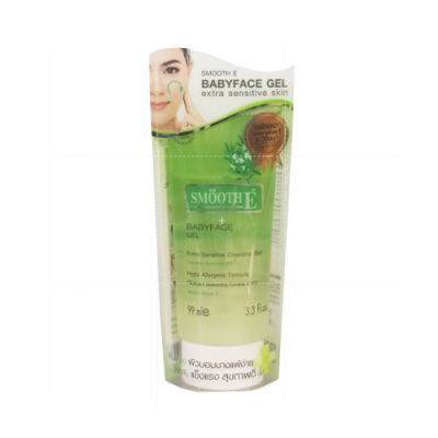 Smooth E Babyface Gel เจลล้างหน้าสูตรไม่มีฟอง 3.3 oz.(99ml.)