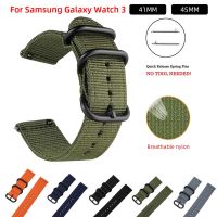 20mm 22mm Woven Breathable Nylon Strap For Samsung Galaxy Watch 40/44mm Strap for Amazfit 18mm 24mm Fabric Classic Watch Band Straps