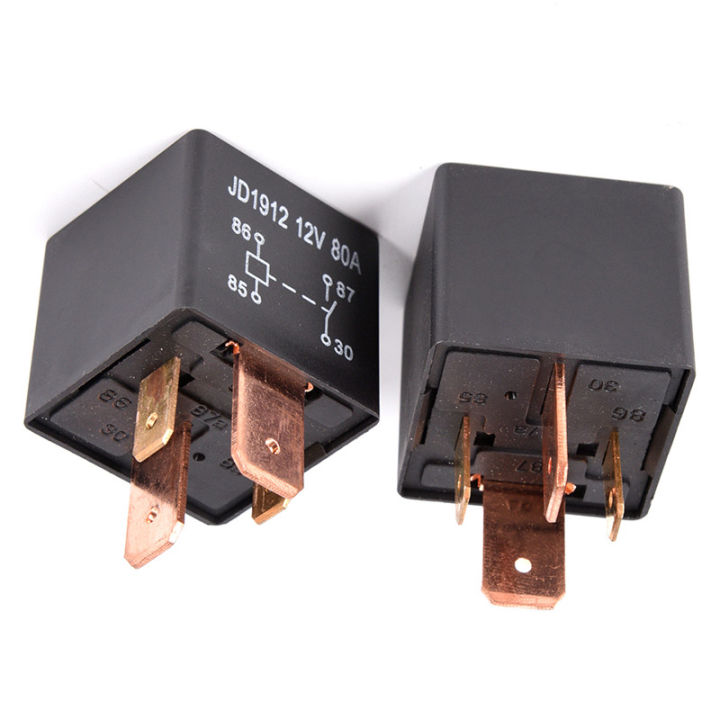 lowest-price-mh-waterproof-heavy-duty-relay-4pin-dc-24v-12v-80a-jd1912รีเลย์รถยนต์