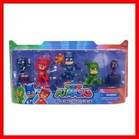 สินค้าขายดี!!! ของเล่น หุ่น พีเจแมสก์ PJ Masks Collectible Figure Set 5 Pack A ของแท้ ของเล่น โมเดล โมเดลรถ ของเล่น ของขวัญ ของสะสม รถ หุ่นยนต์ ตุ๊กตา โมเดลนักฟุตบอล ฟิกเกอร์ Model