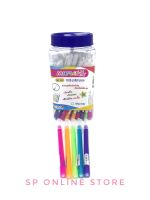 Maples ปากกา ปากกาเมเปิ้ล MP336 สีน้ำเงิน (จำนวน 1 กระปุก)