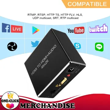 Neoteck HDMI-compatible to RCA HDMI-compatible Converter 3.5mm