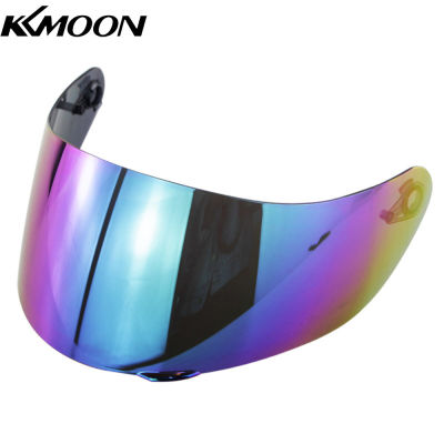 KKmoon รถจักรยานยนต์โล่ลมหมวกกันน็อกเลนส์ Visor สำหรับ AGV K1 K3SV K5 Full Face