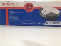 เครื่องเล่น DVD USB Player FM Radio SOKEN BOOMBOX DVD player M-112 DVD