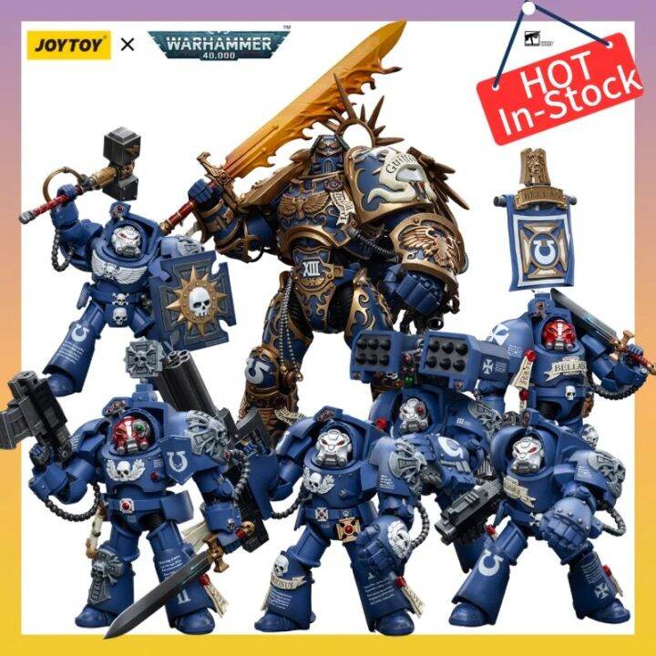 JOYTOY Warhammer 40K 1/18 Action Figures Ultramarines Primarch Roboute ...