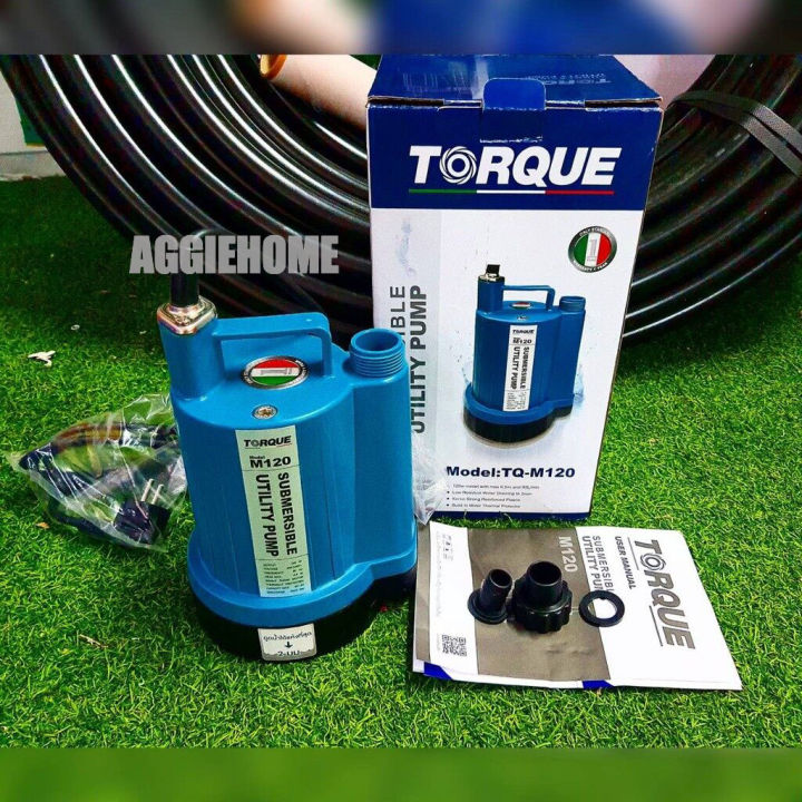 torque-ปั๊มจุ่ม-ปั๊มแช่-รุ่น-tq-m120-ดูดน้ำได้แห้งที่สุดเพียง-2-มม-ทำงานต่อเนื่องได้-24-ชั่วโมง-ไดโว่-จัดส่ง-kerry