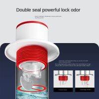 Bathroom Floor Drain Core Universal Deodorant Sewer Seal Leak ABS Anti Odor Kitchen Floor Strainer Plug Filter Fast Drainage Dishracks Sink accessorie